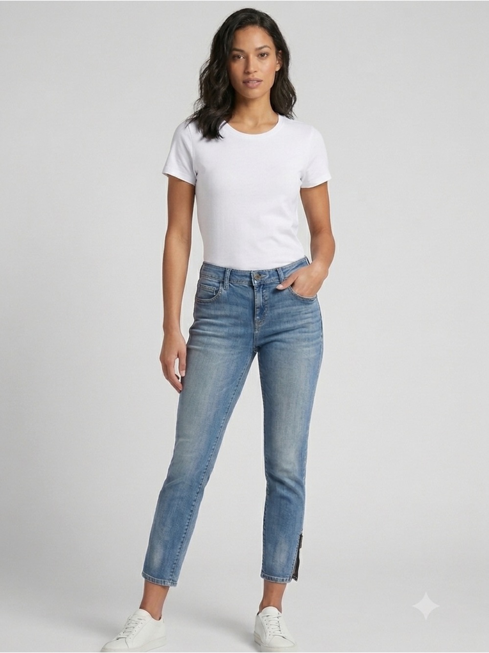 KUT from the Kloth Light Wash Skinny Ankle Jeans Size 6